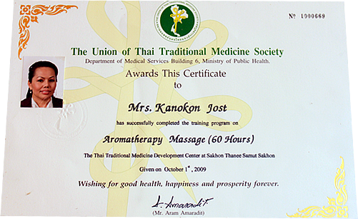 Zertifikat Thai Massage Baden-Baden small